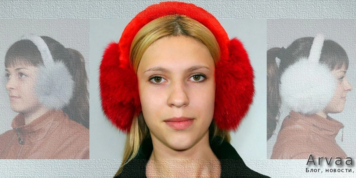 Меховые наушники Солар
