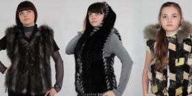 Жилеты из меха